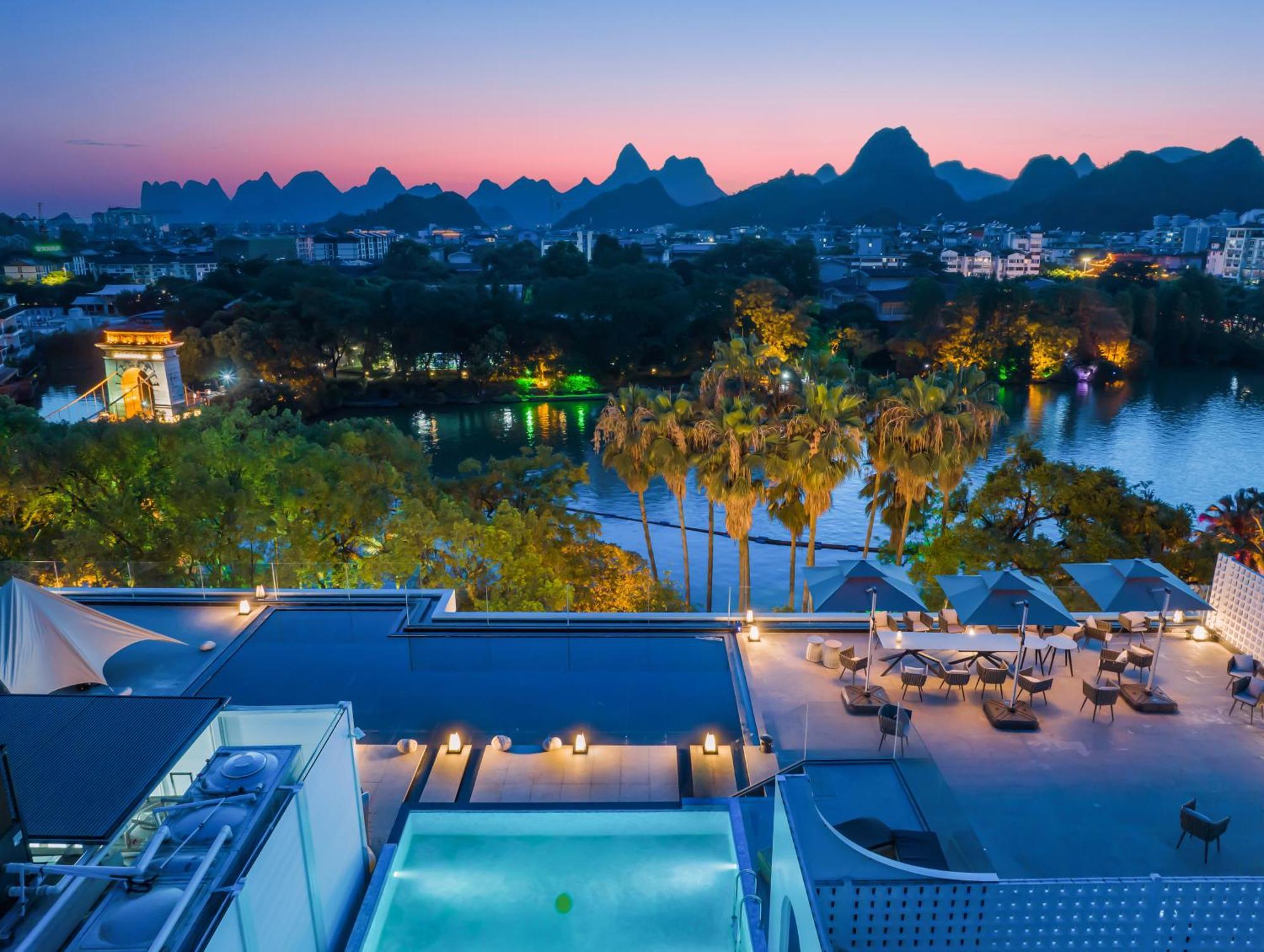 Lijiang Moon Hotel - Guilin East And West Lane Two Rivers And Four Lakes Scenic Area Zewnętrze zdjęcie